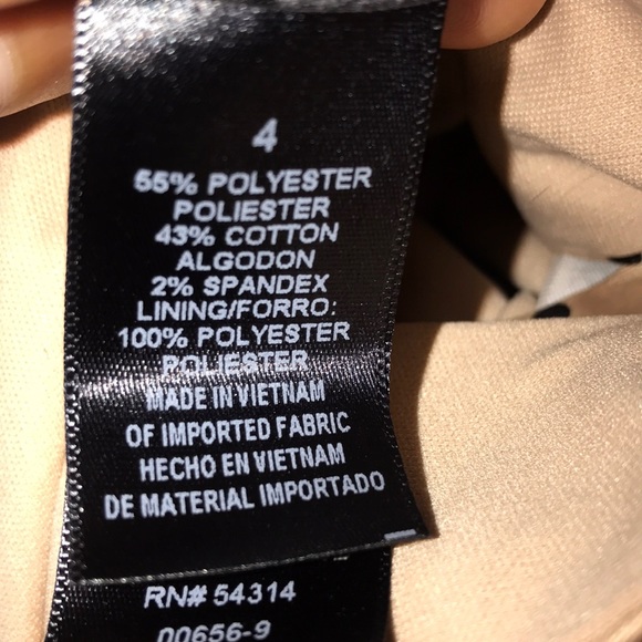 Polka Dot Champagne Dress - Picture 8 of 9